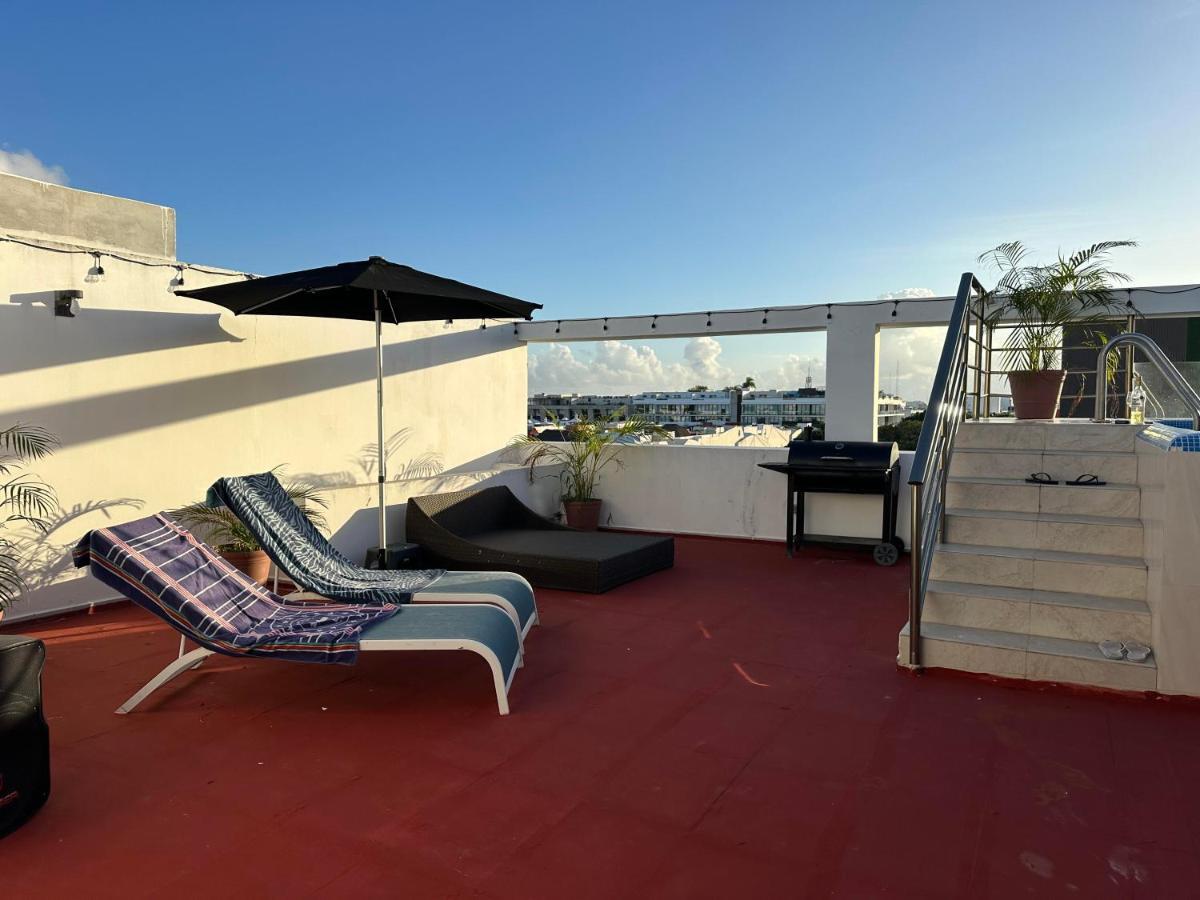 Mayasol Con Rooftop E Piscina Privata Плая дел Кармен Екстериор снимка
